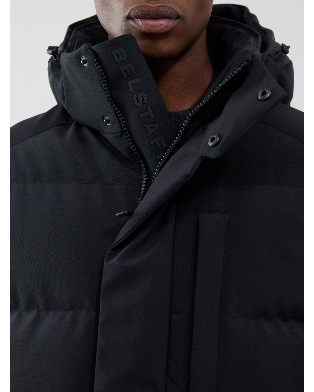 Belstaff Blue Down & Feather Pendulum Puffer Jacket for men