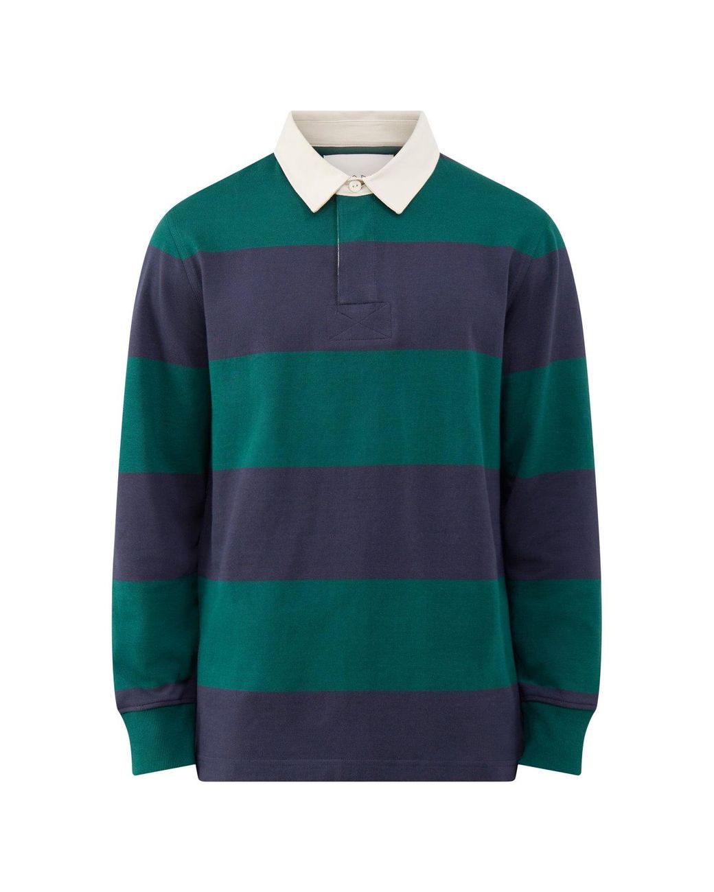 Gant Blue Striped Heavy Rugger for men
