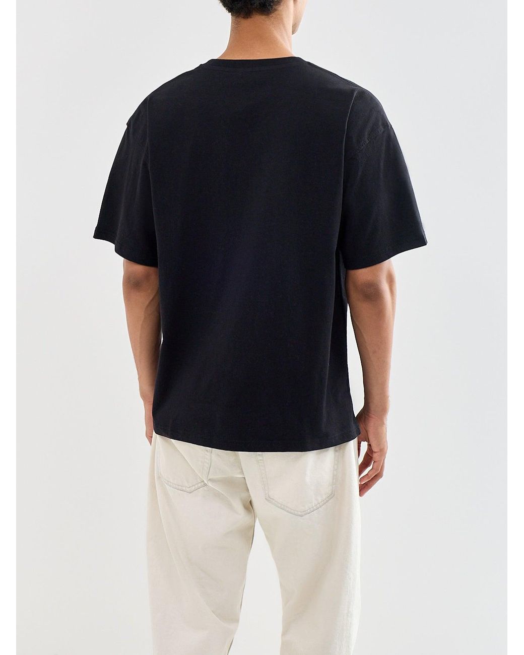 DIESEL Black T-Boxt-Lab T-Shirt for men