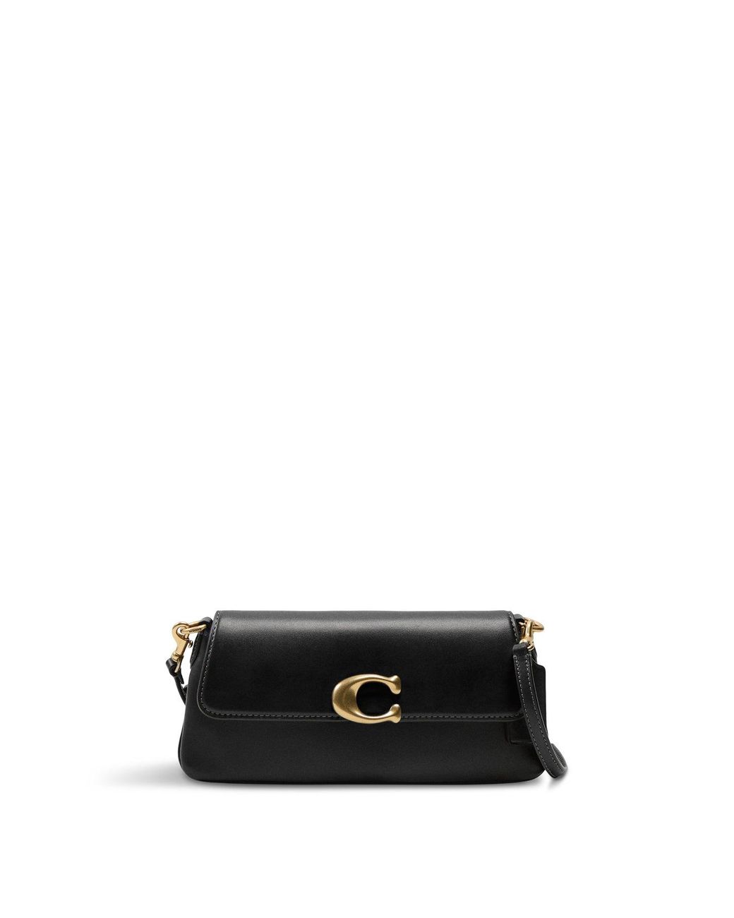COACH Natural Jet Refined Calf Shoulder Bag