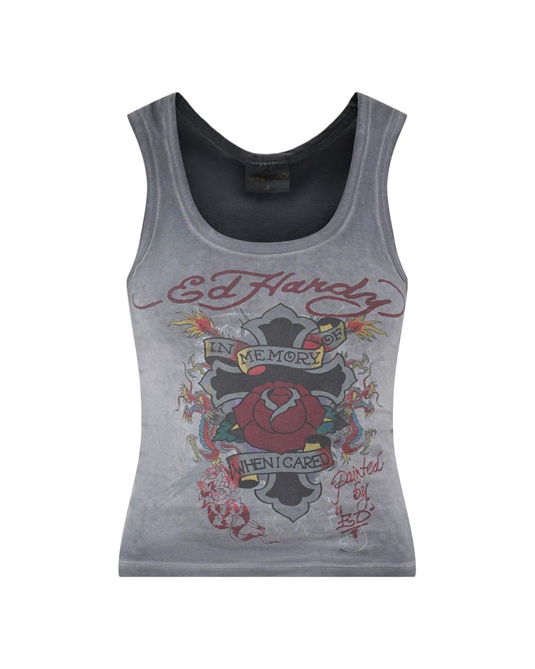 Ed Hardy Gray Ed Hardy Womens