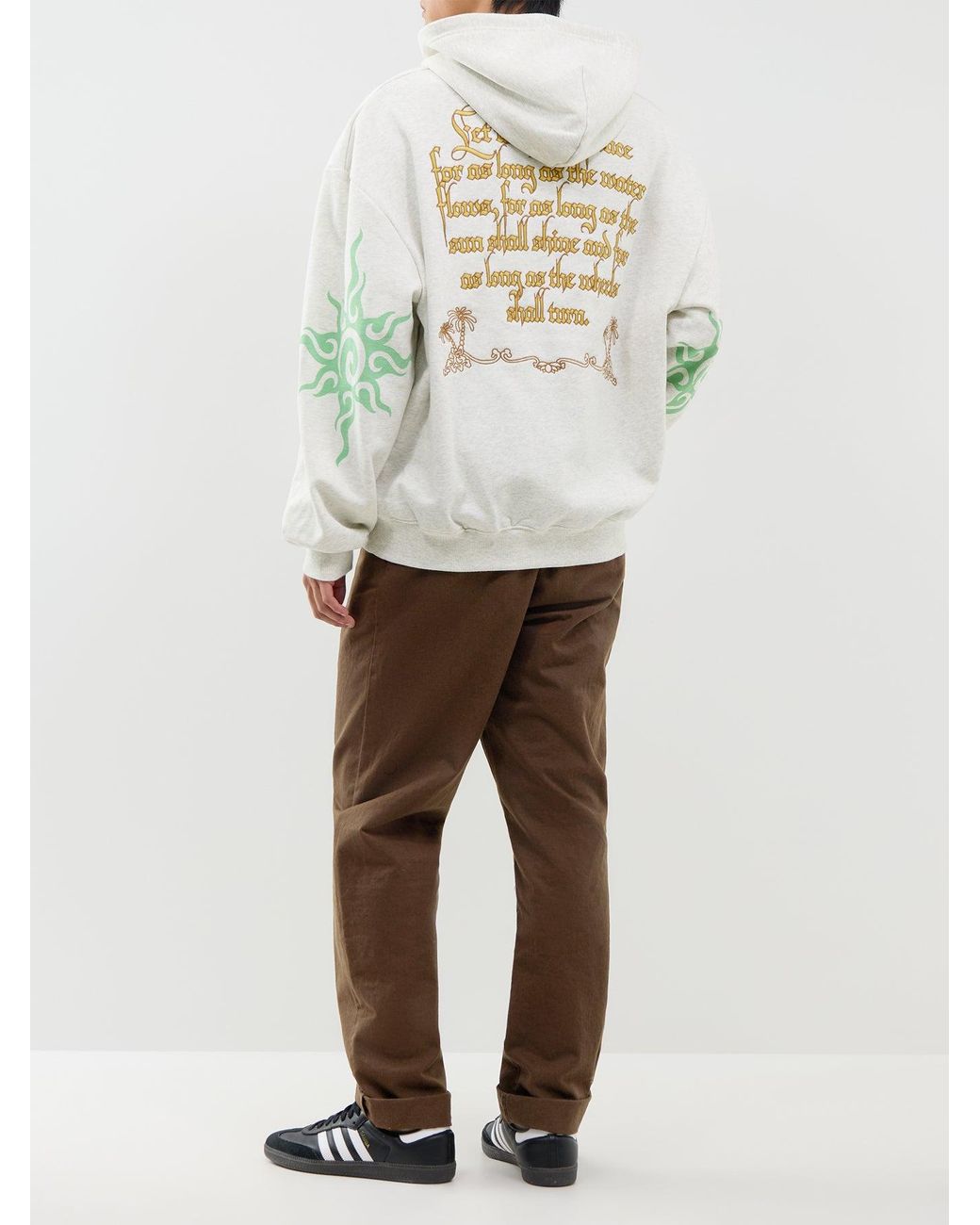 DEUS White Recycled Blend Invocation Hoodie for men