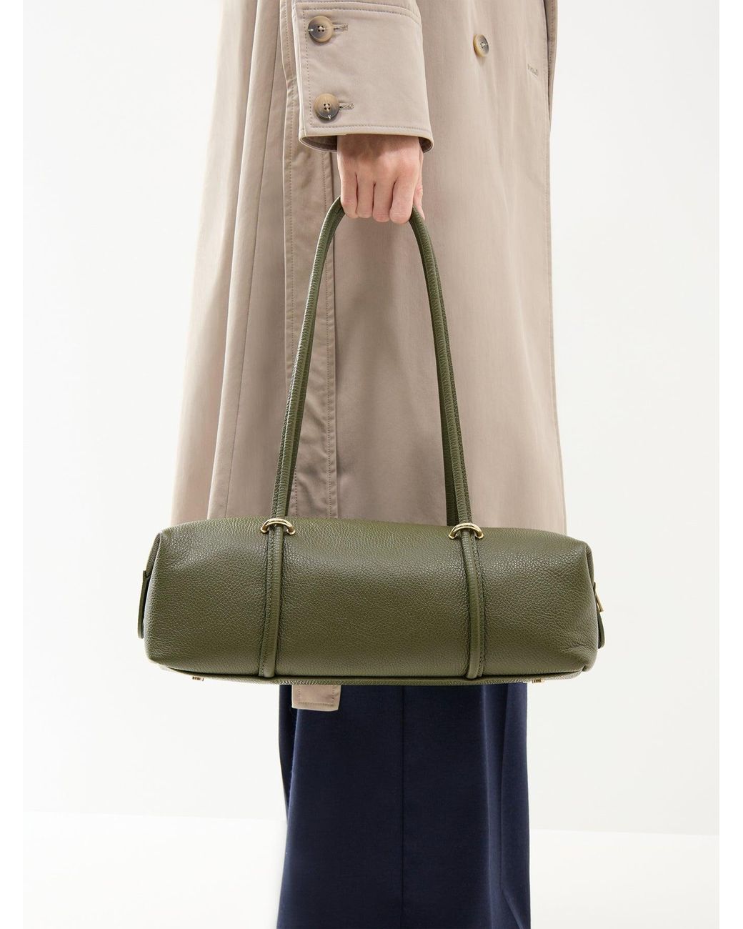 Marlon Green Peddy Long Handle Shoulder Bag