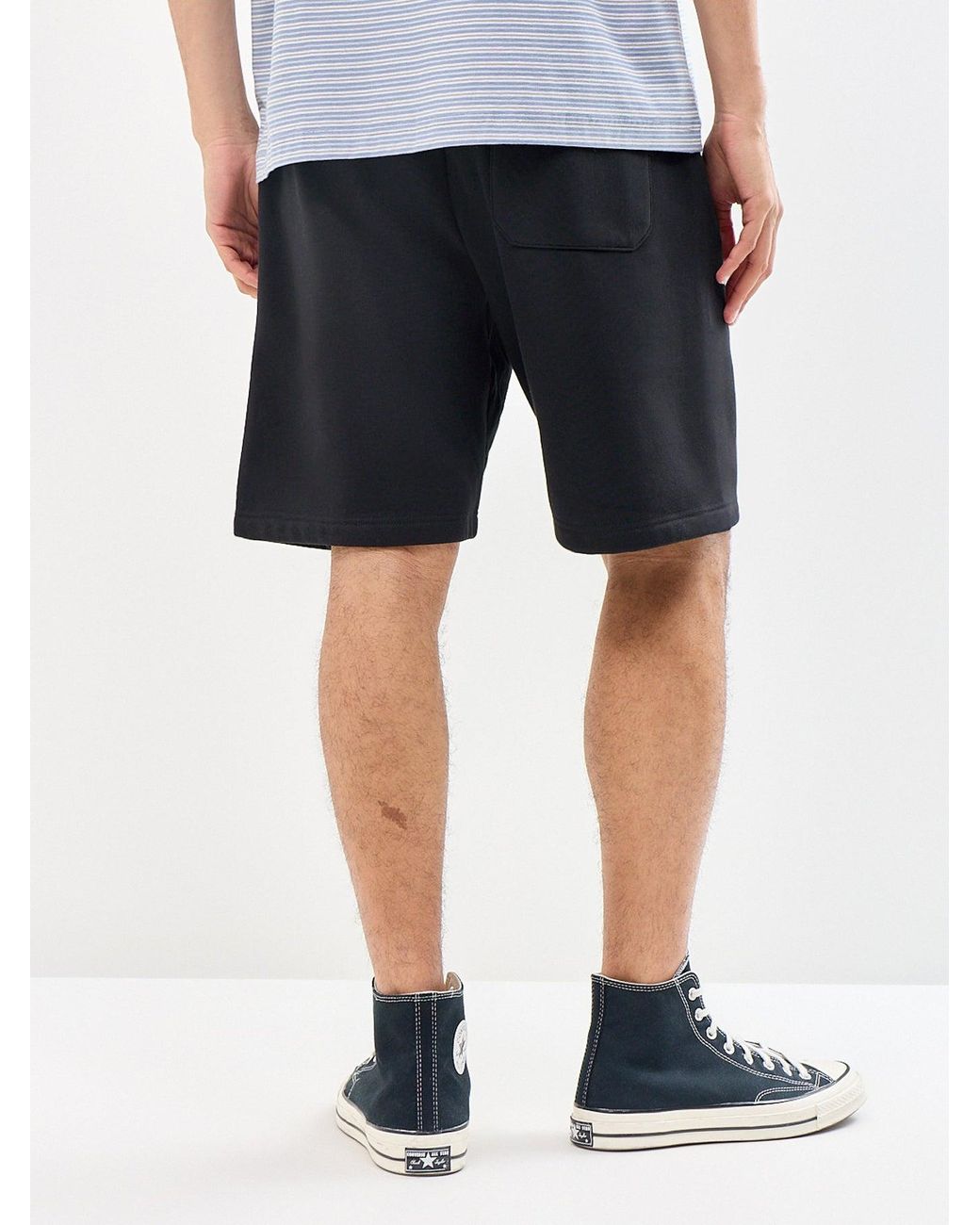 Carhartt Blue Chase Sweat Shorts for men