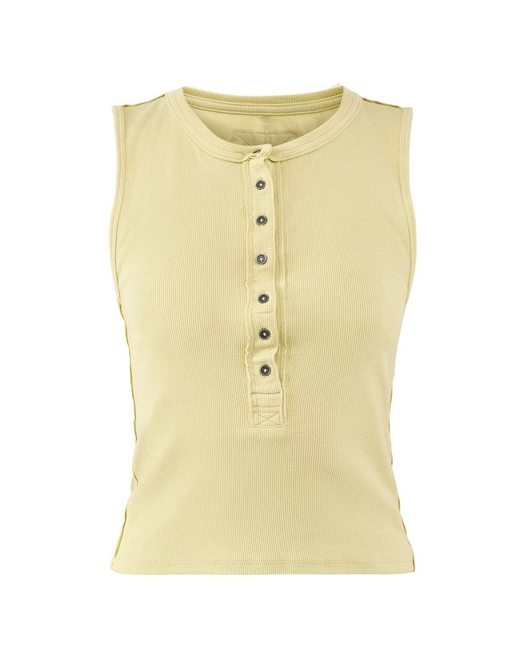 Free People Yellow Jamie Henley Tank