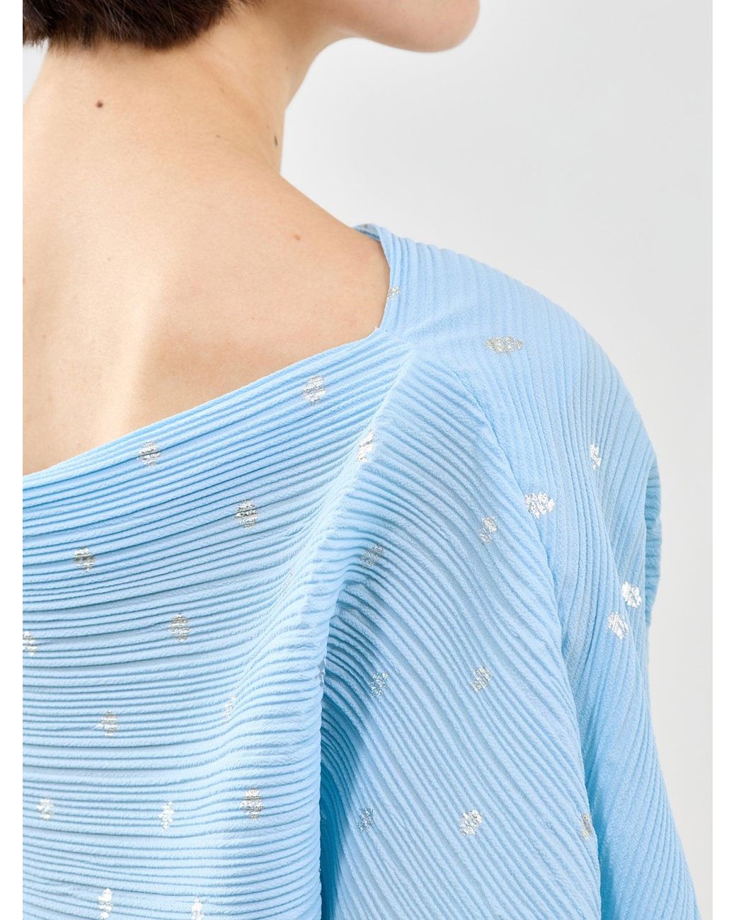 Never Fully Dressed Blue Ice Mini Tilly Dress