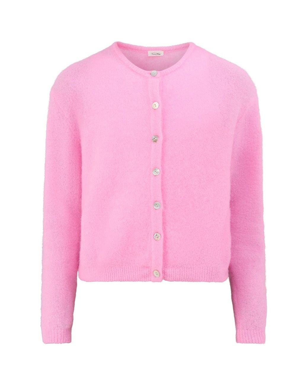 American Vintage Pink Alpaca & Vitow Cardigan