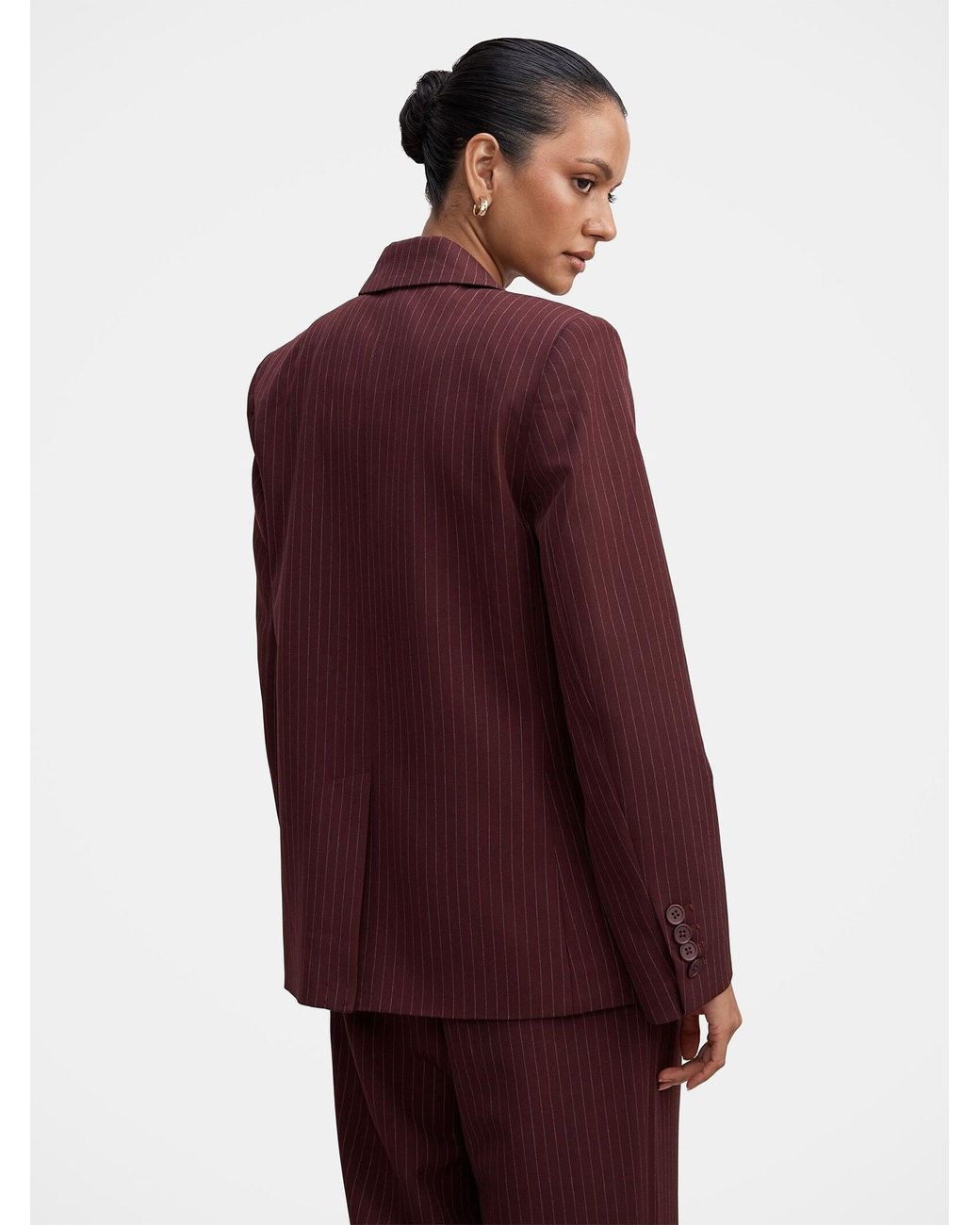 Forever New Purple Paloma Petite Single Breasted Blazer