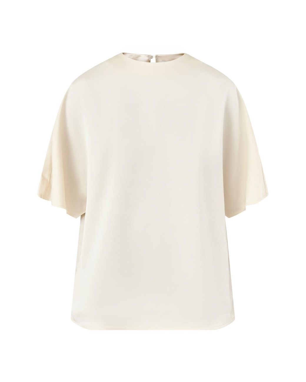Pretty Lavish White Breya T-Shirt Cream