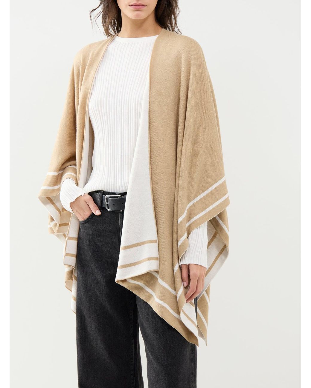 Ralph Lauren Natural Jet Set Poncho
