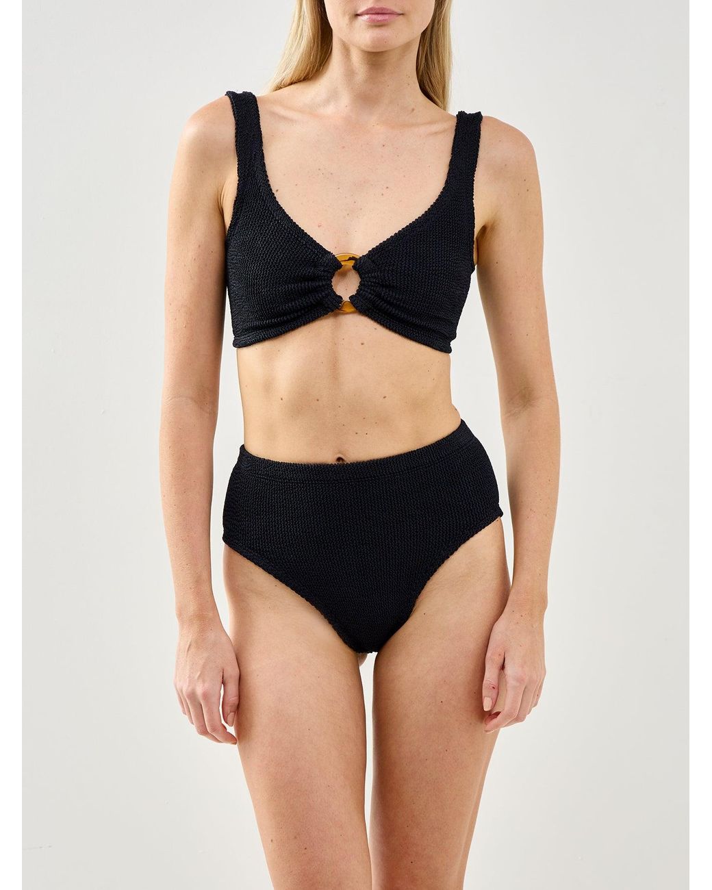 Hunza G Black Nadine Bikini