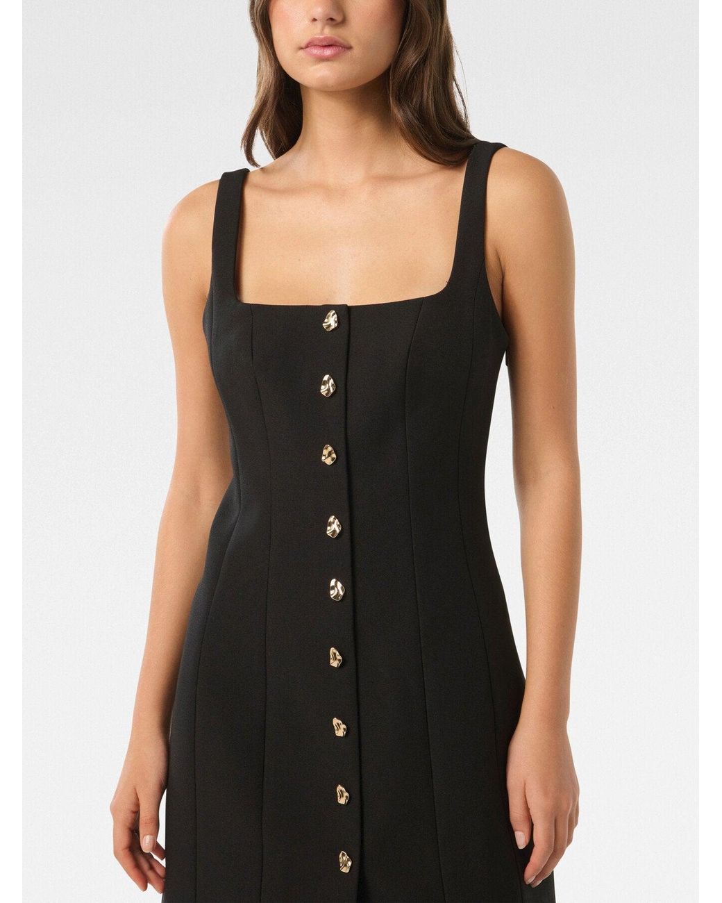 Forever New Black Women's Penny Button Down Mini Dress