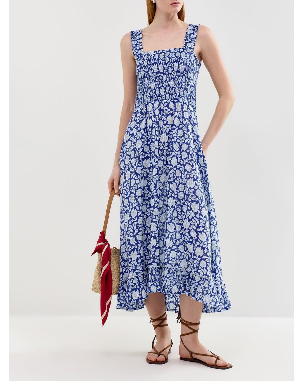 Aspiga Blue Rhianna Organic Maxi Dress