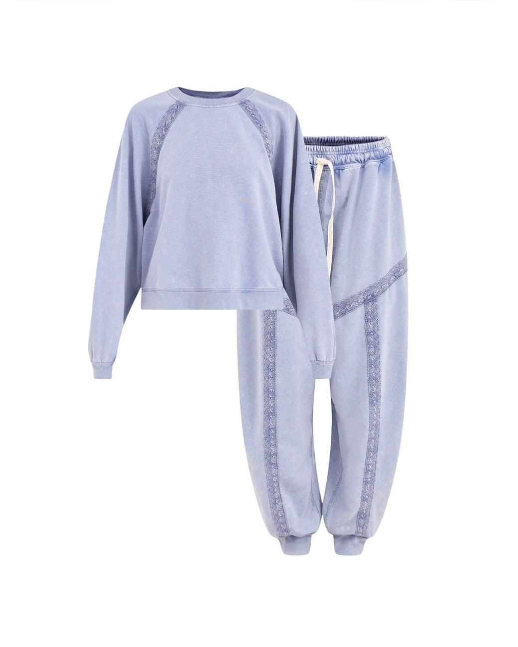 Free People Blue Couch Club Pyjama Set