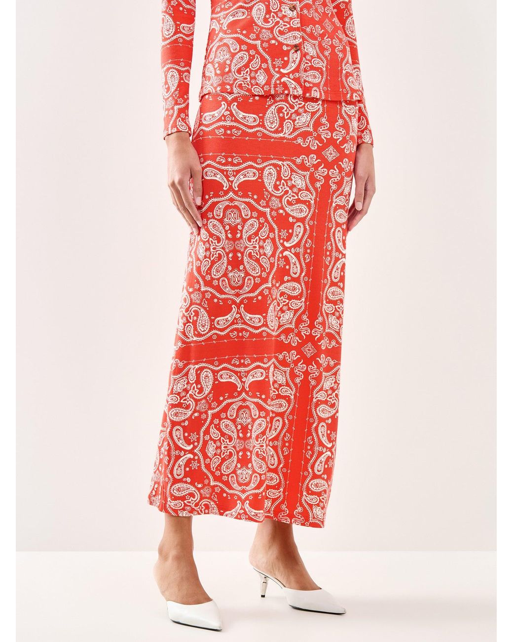 Never Fully Dressed Red Dorris Skirt