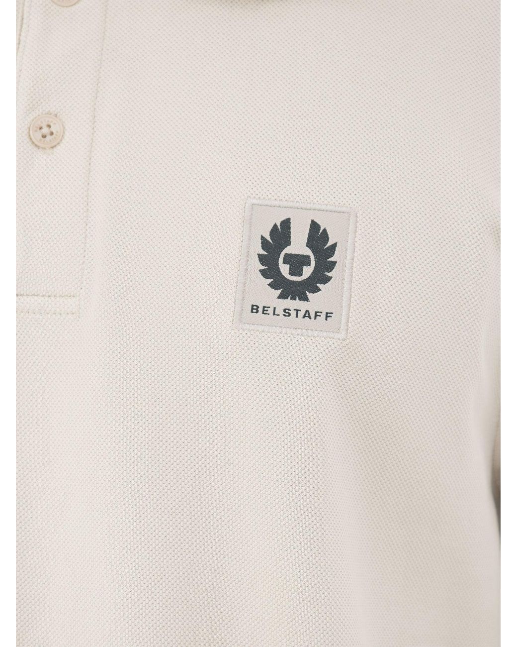 Belstaff White Polo Shirt for men
