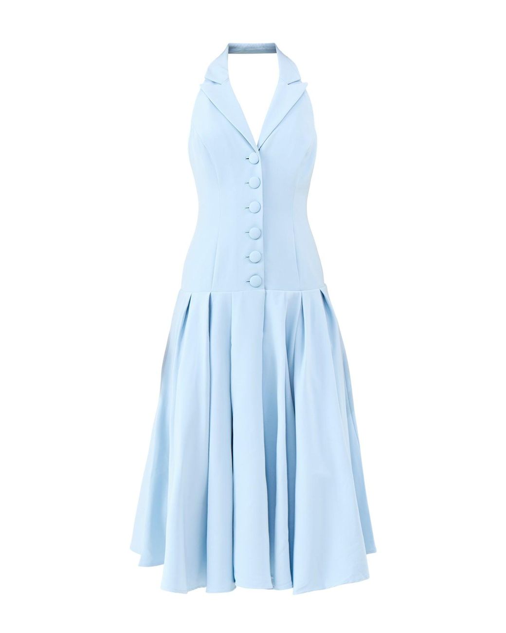 Club L London Blue Elise Midi Dress