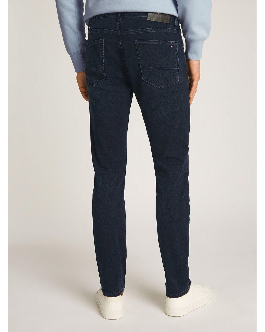 Tommy Hilfiger Blue Denton Straight Jeans for men