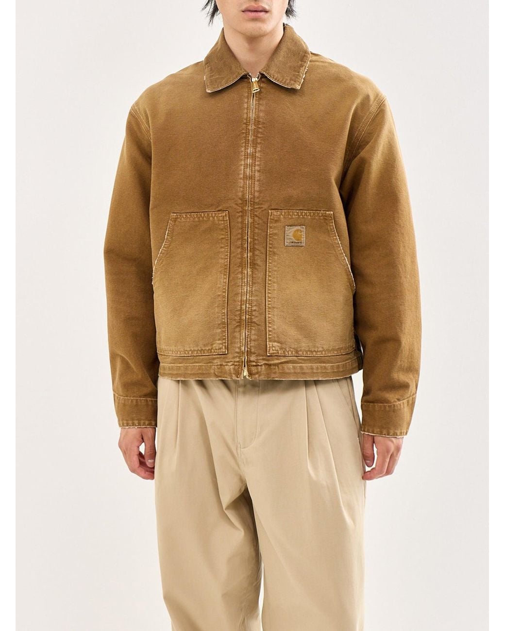 Carhartt Natural Og Arcan Bomber Jacket for men