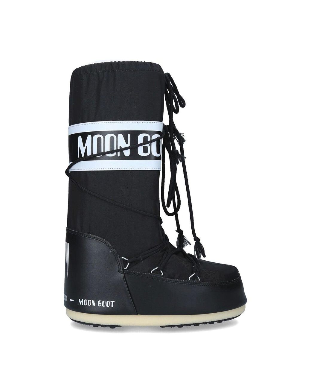 Moon Boot Black Icon Knee-High Boots