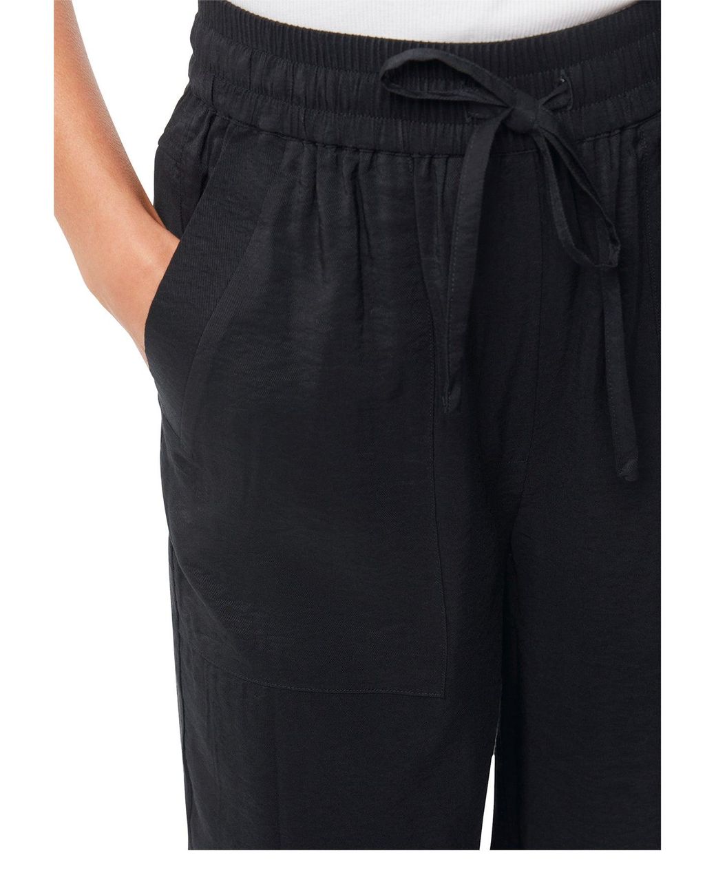 Whistles Blue Tie Waist Trouser