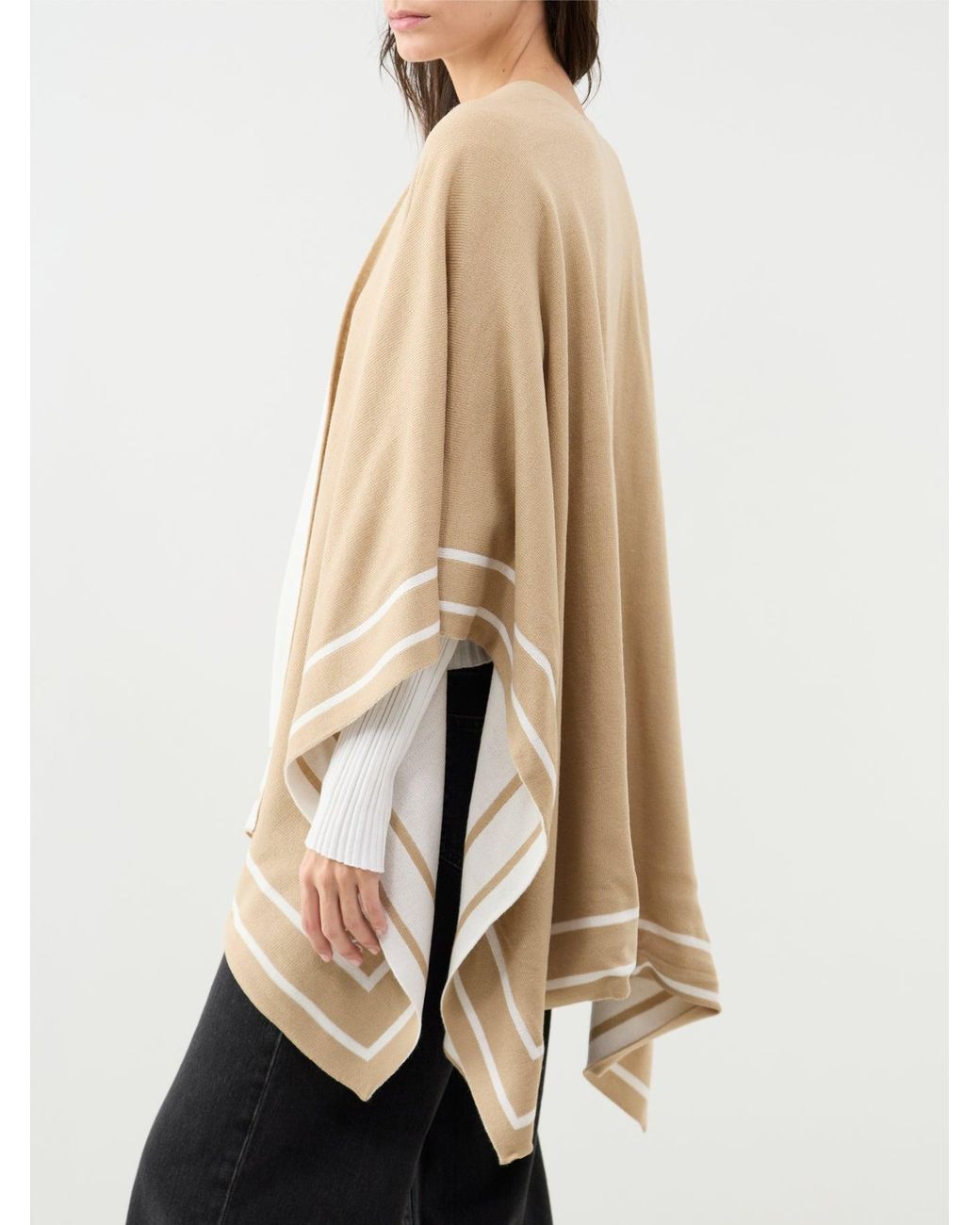 Ralph Lauren Natural Jet Set Poncho