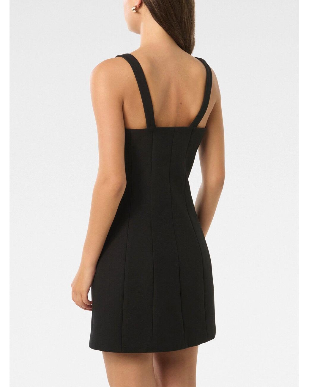 Forever New Black Women's Penny Button Down Mini Dress