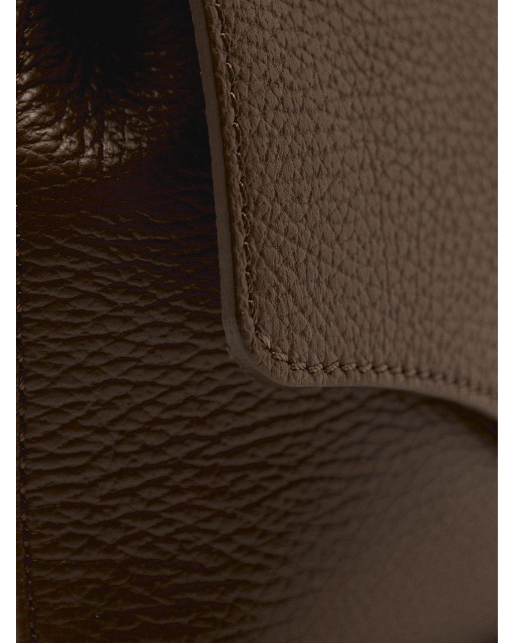 Apatchy London Brown The Maddie Midi Chocolate Bag