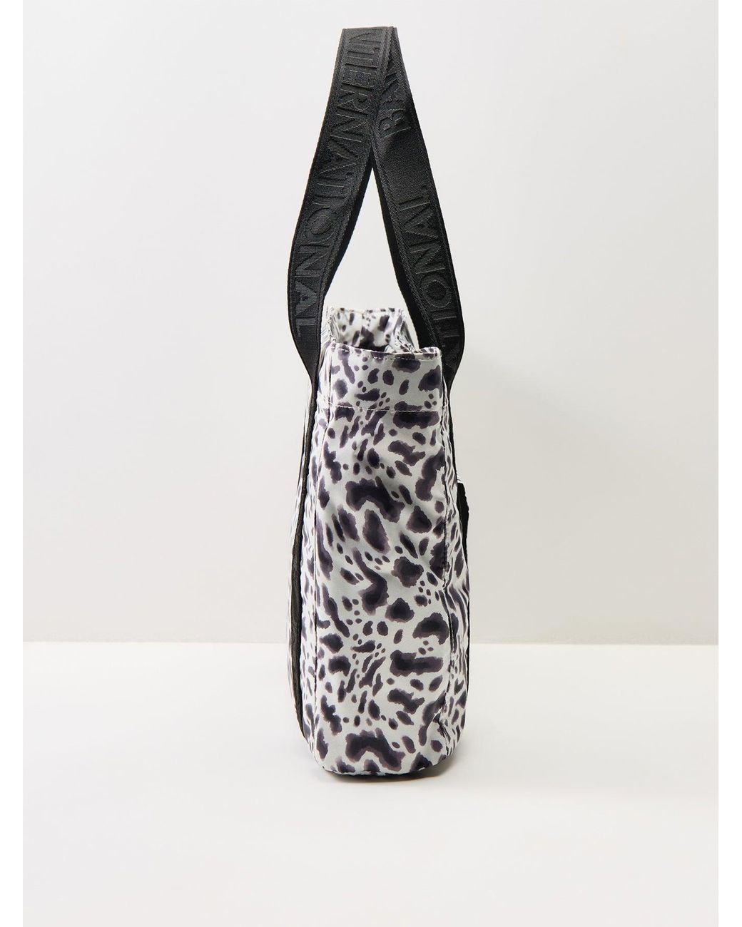 Barbour Multicolor Boulevard Tote Bag Leopard Print