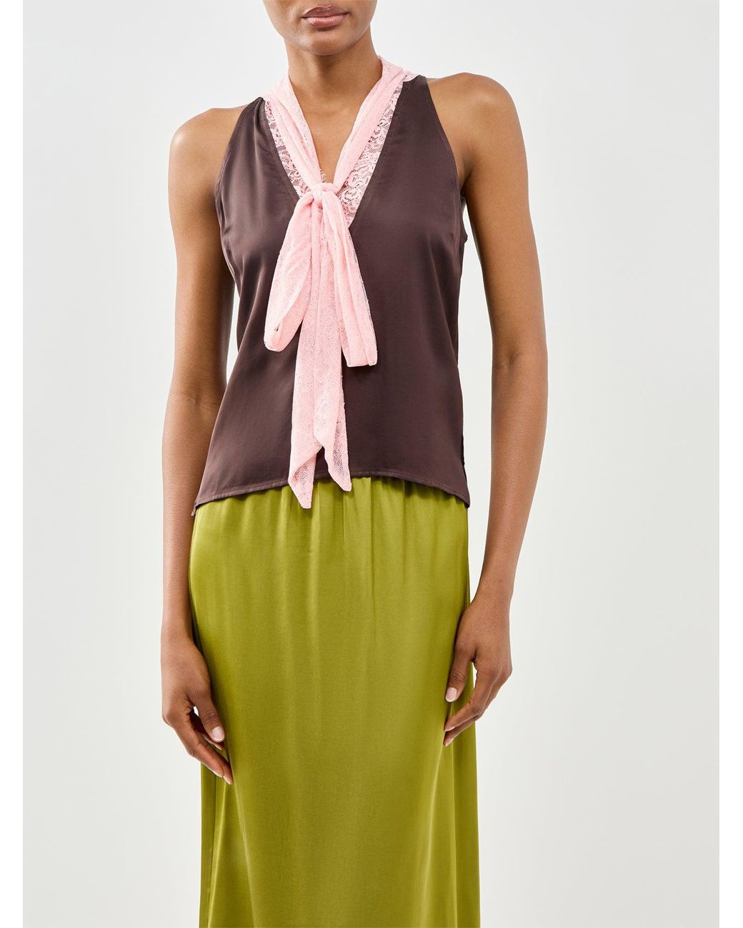 Never Fully Dressed Brown Lily Top