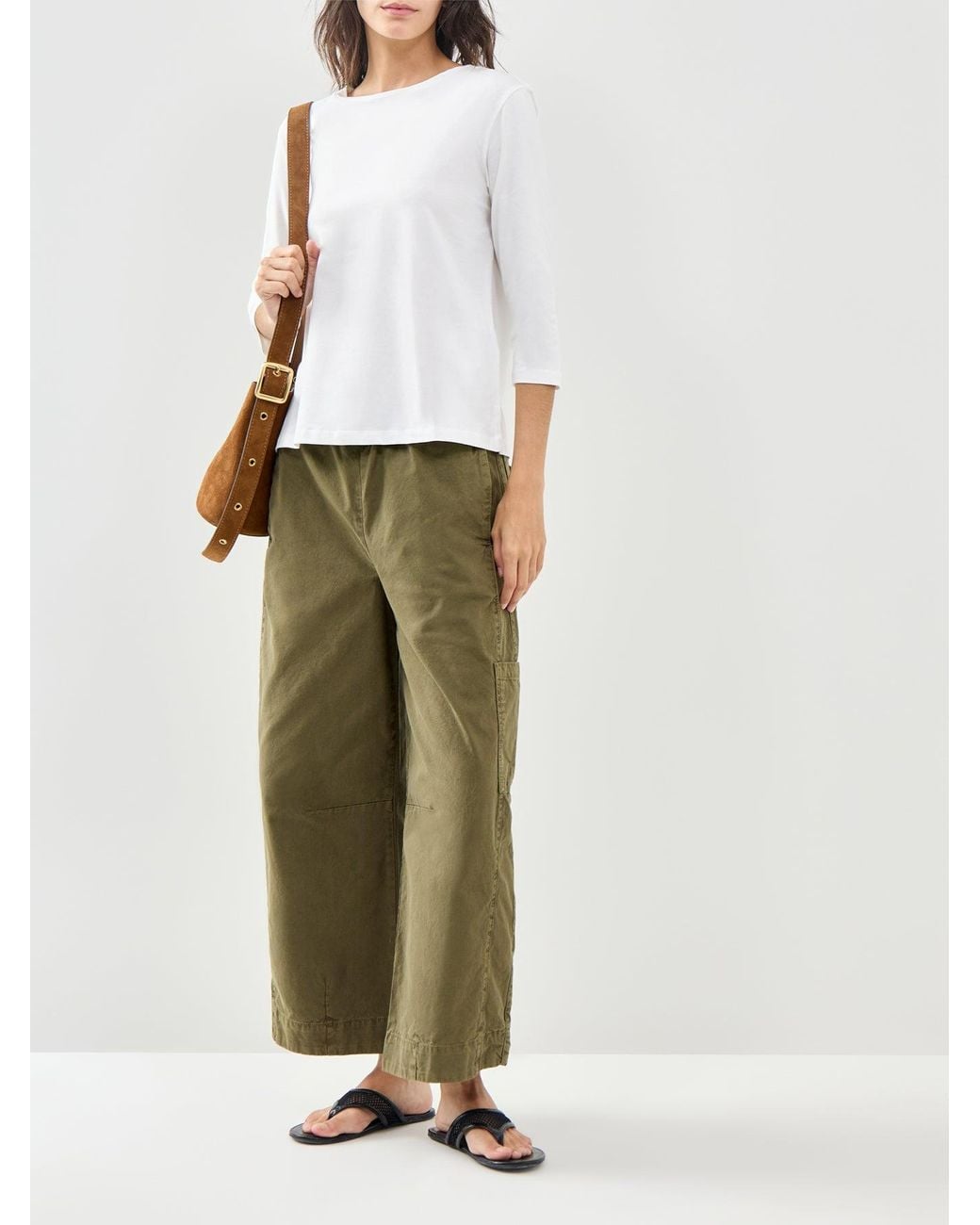 Weekend by Maxmara White Multia Long Sleeve T-Shirt