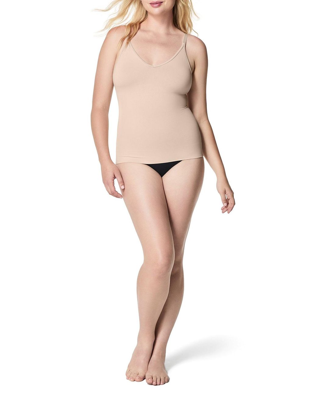 Spanx White Seamless Power Cami Nude