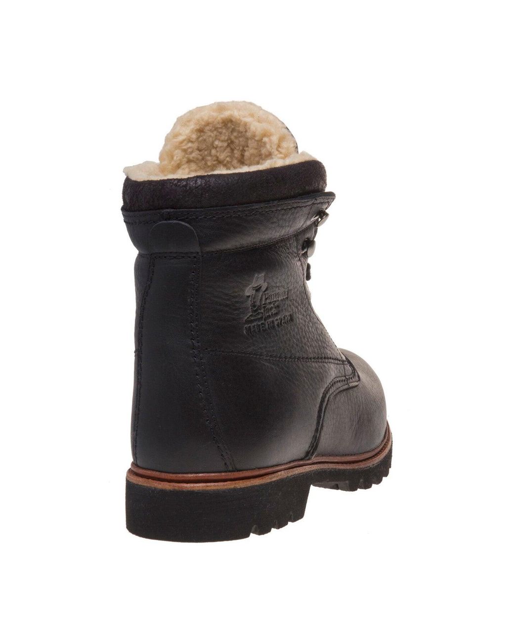 Panama Jack Black Panama 03 Aviator Boots, Leather for men