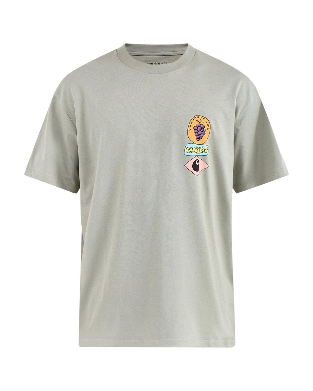 Carhartt White Stacked Grapes T-Shirt for men
