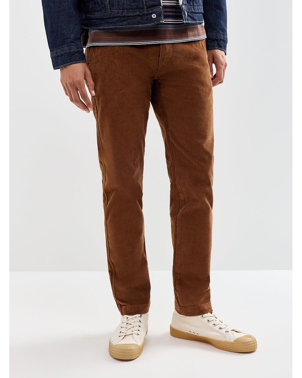 Levi's Brown Cord Chinos for men