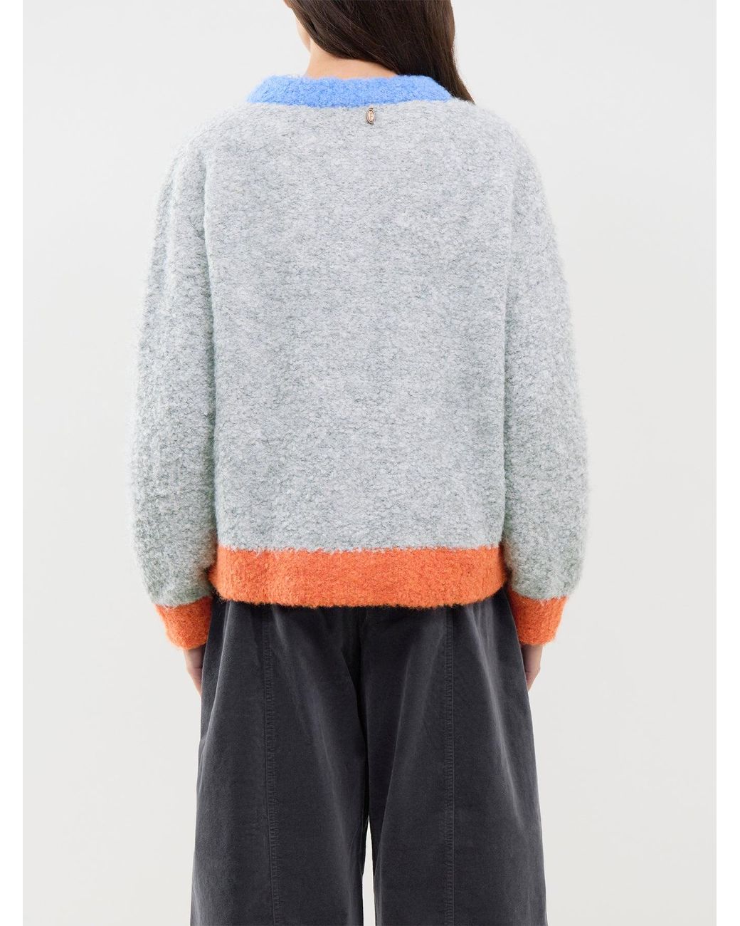 FRNCH Gray Ithaque Cardigan