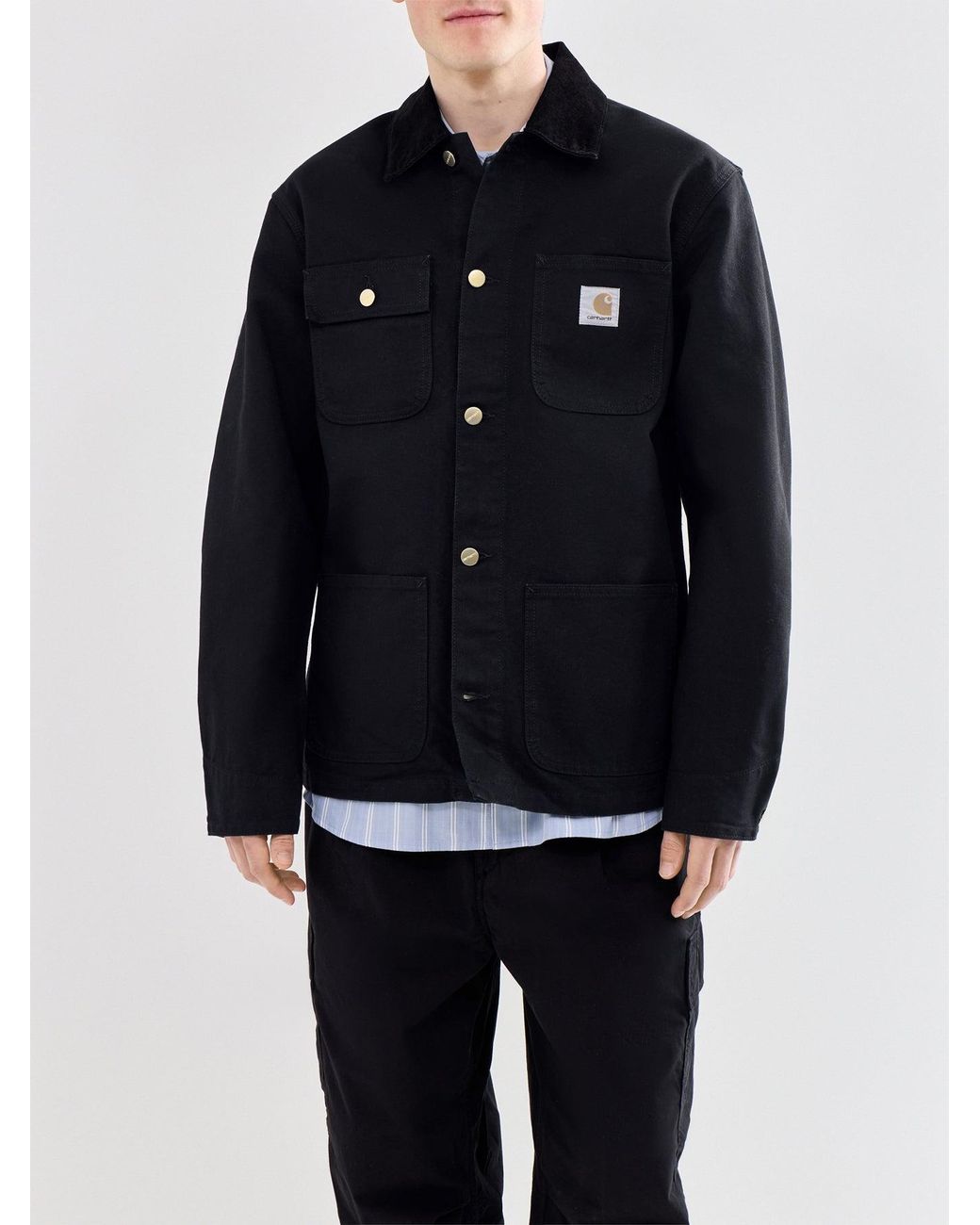 Carhartt Black Michigan Coat for men