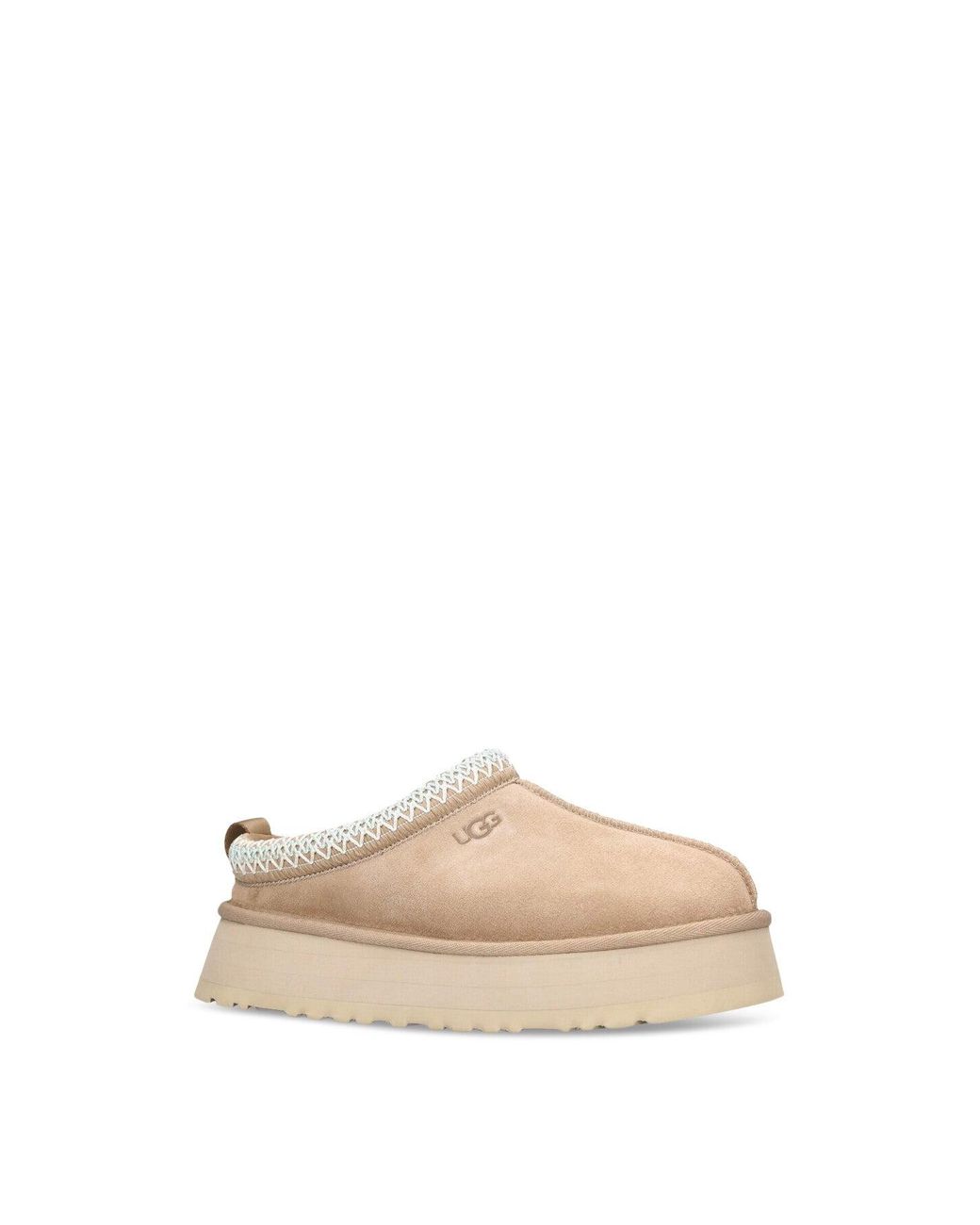Ugg Natural Tazz Suede Slip Ons