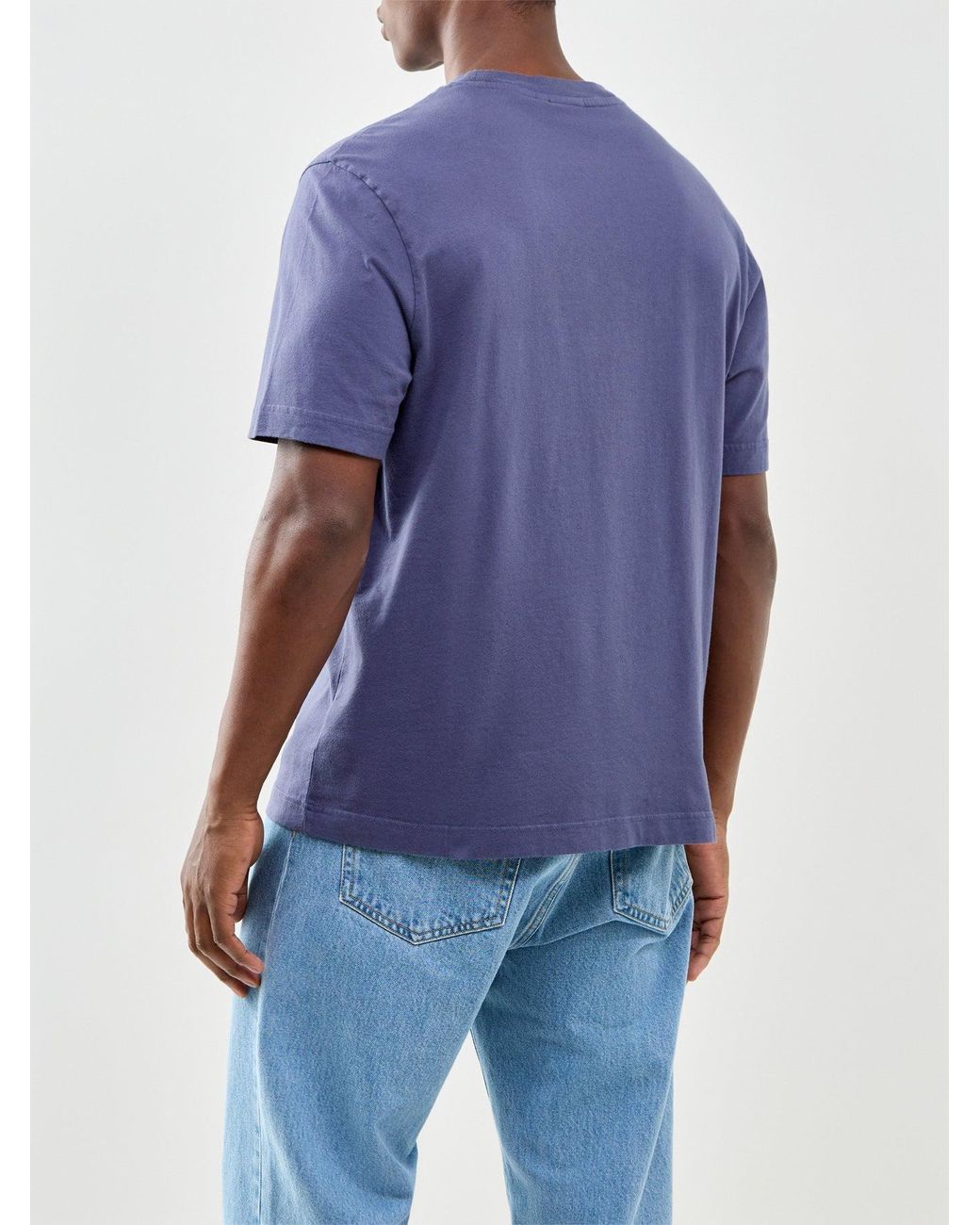 Barbour Blue Hocking Graphic T-Shirt for men