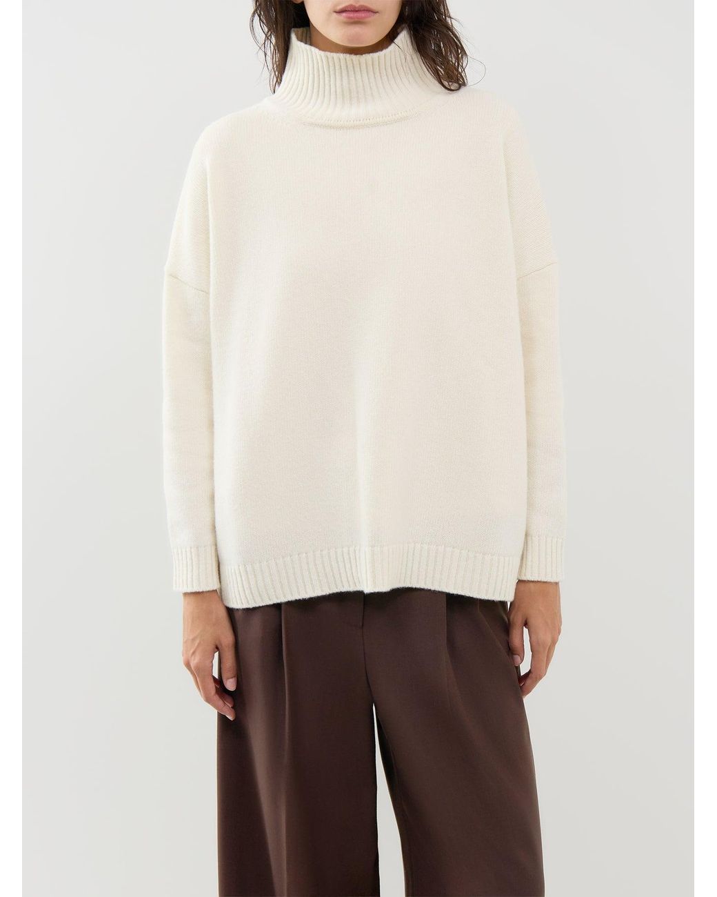 Weekend by Maxmara White Borgia Crew-Neck Sweater