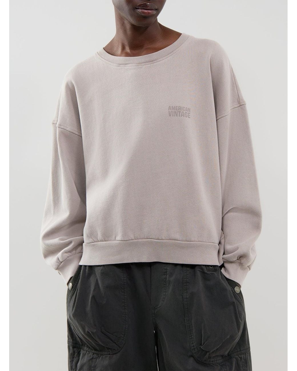 American Vintage Gray Jitbay Sweatshirt