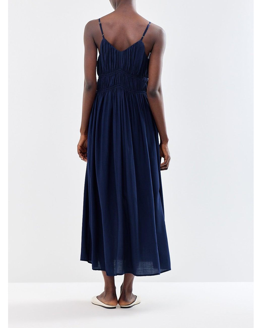 SELECTED Blue Jackie Regular Strap Ankle Dress