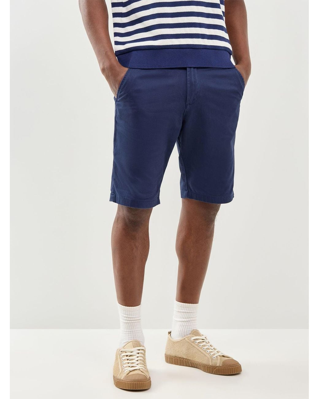 Jack & Jones Blue Jpstbowie Chino Shorts Regular Fit for men