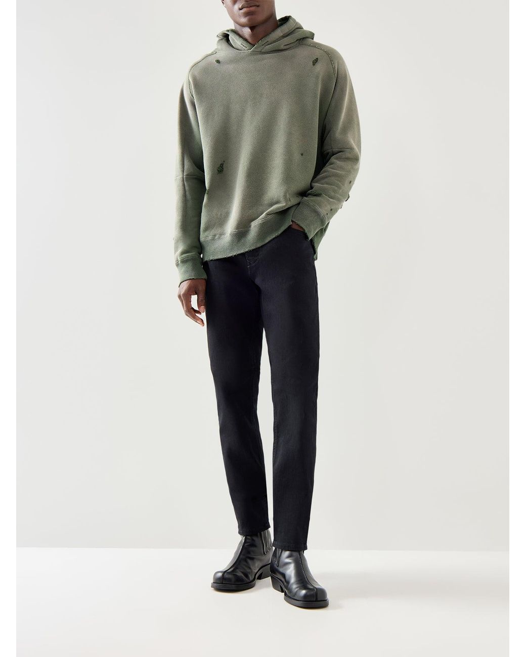 DIESEL Blue 1986 Larkee-Beex Tapered Fit Jeans for men