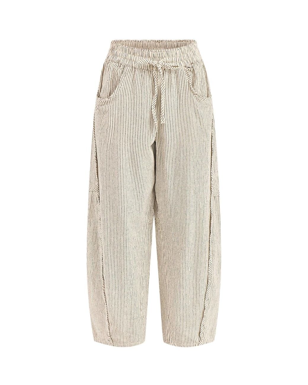 Free People White Something Good Wide Leg Trousers Jeans