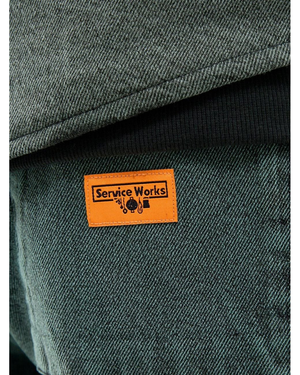 Service Works Green Od Easy Chef Organic Trousers for men