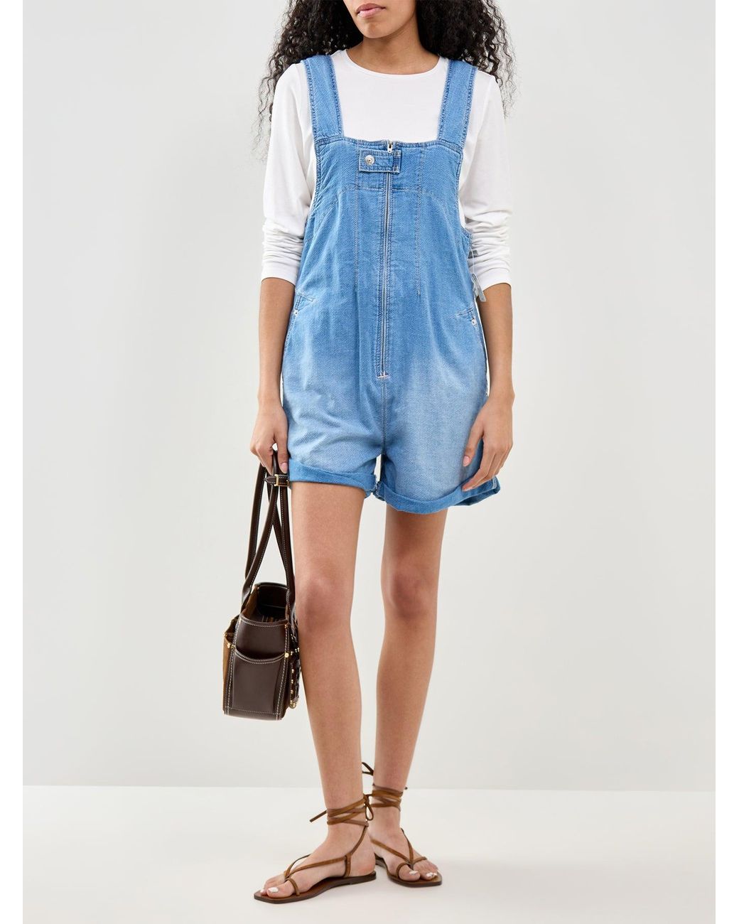 Free People Blue Jude Shortall