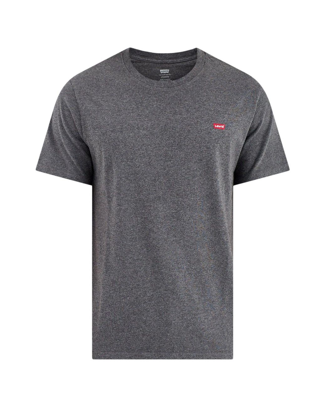 Levi's Gray Original Housemark T-Shirt for men