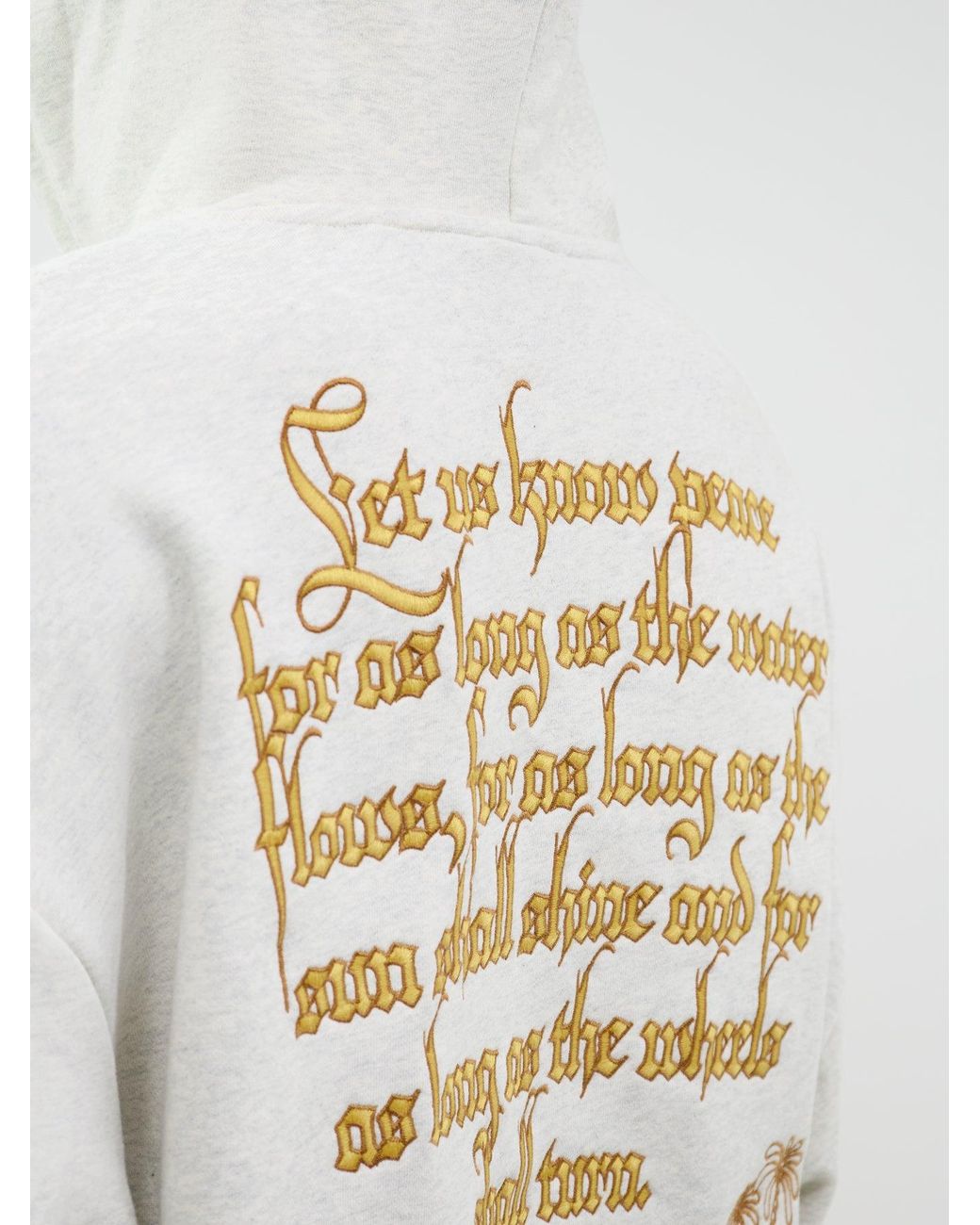 DEUS White Recycled Blend Invocation Hoodie for men