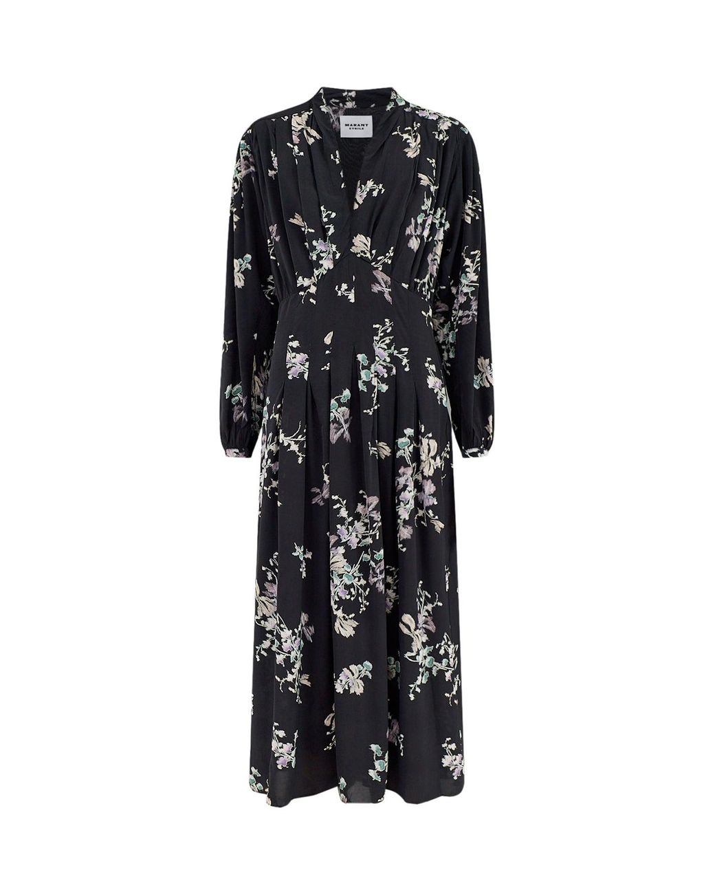 Isabel Marant Black Lynoa Maxi Dress